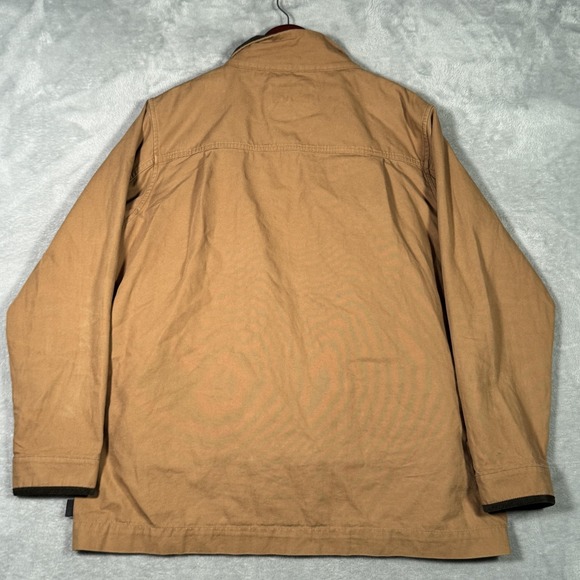 Patagonia Jacket Womens XL Brown Canvas Prairie Dawn 3-in-1 Barn Coat - Picture 15 of 16